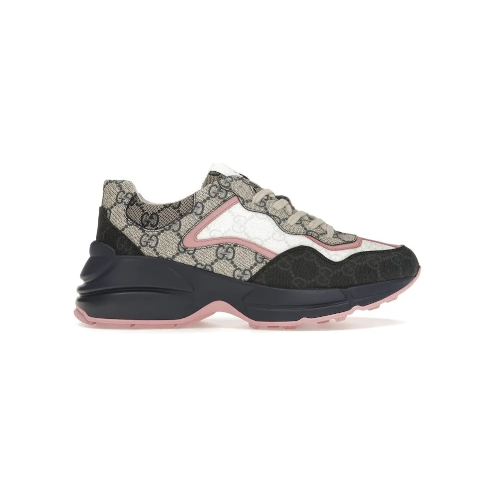 Gucci Rhyton Sneaker Beige Blue Monogram (692902 UIQ30 1061)