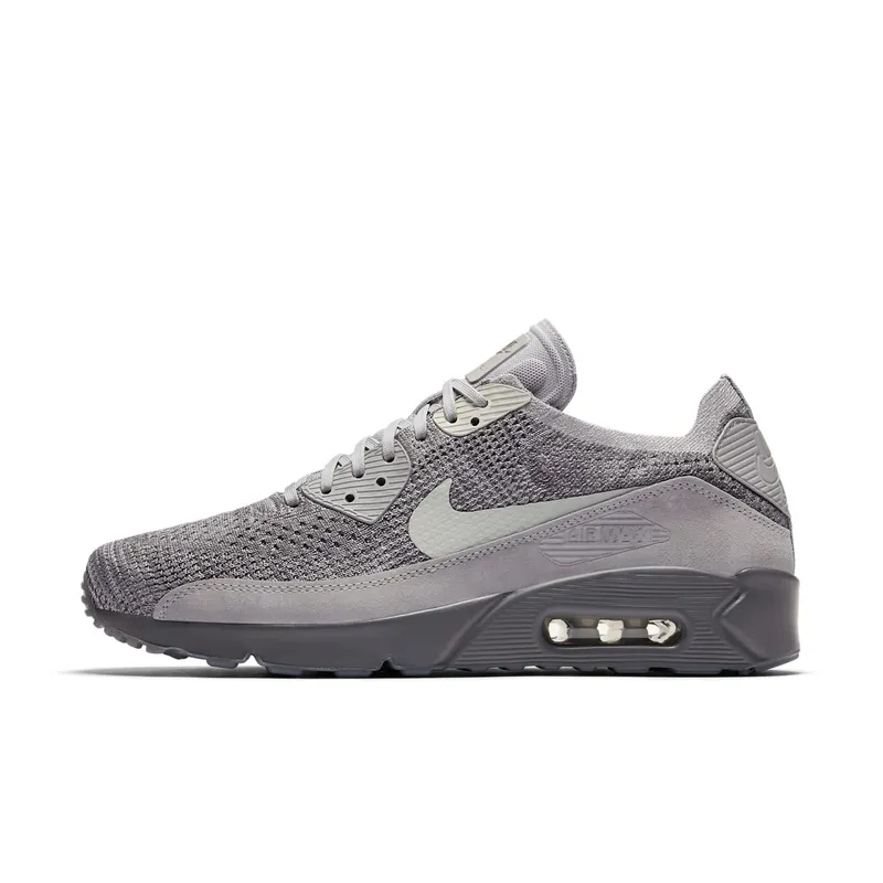 Nike Air Max 90 Ultra 2.0 Flyknit “Atmosphere Grey / Gunsmoke / Light Bone” (875943-007)