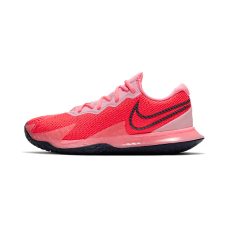 NikeCourt Air Zoom Vapor Cage 4 Hardcourt Red “Laser Crimson / Pink / Sunset Pulse / Blackened Blue” (CD0431-604)
