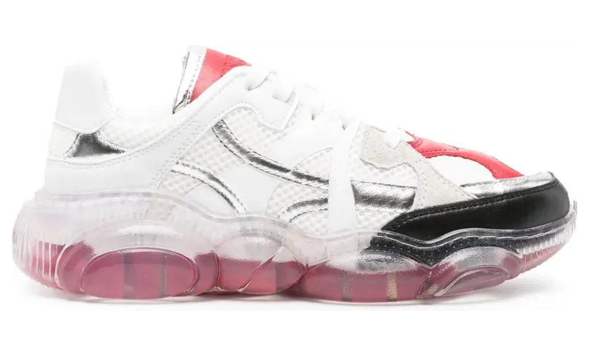 Moschino Sneakers mit dicker Sohle – Weiß (MA15283G1IMM3)