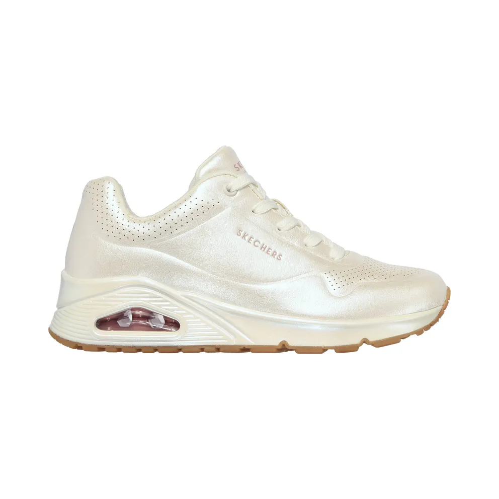 Skechers Uno – Pearl Queen – White – “White” (155174 WHT)