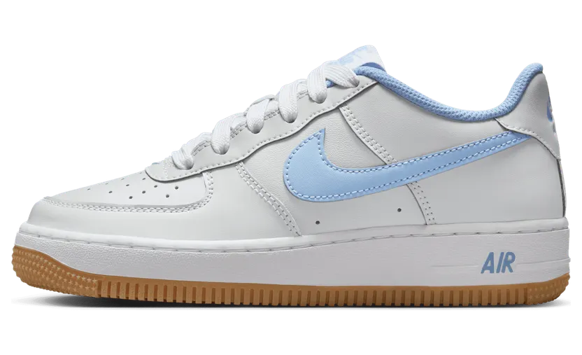 Nike Air Force 1 Low LV8 Photon Dust White Gum Medium Brown Psychic Blue (IB8845-002)