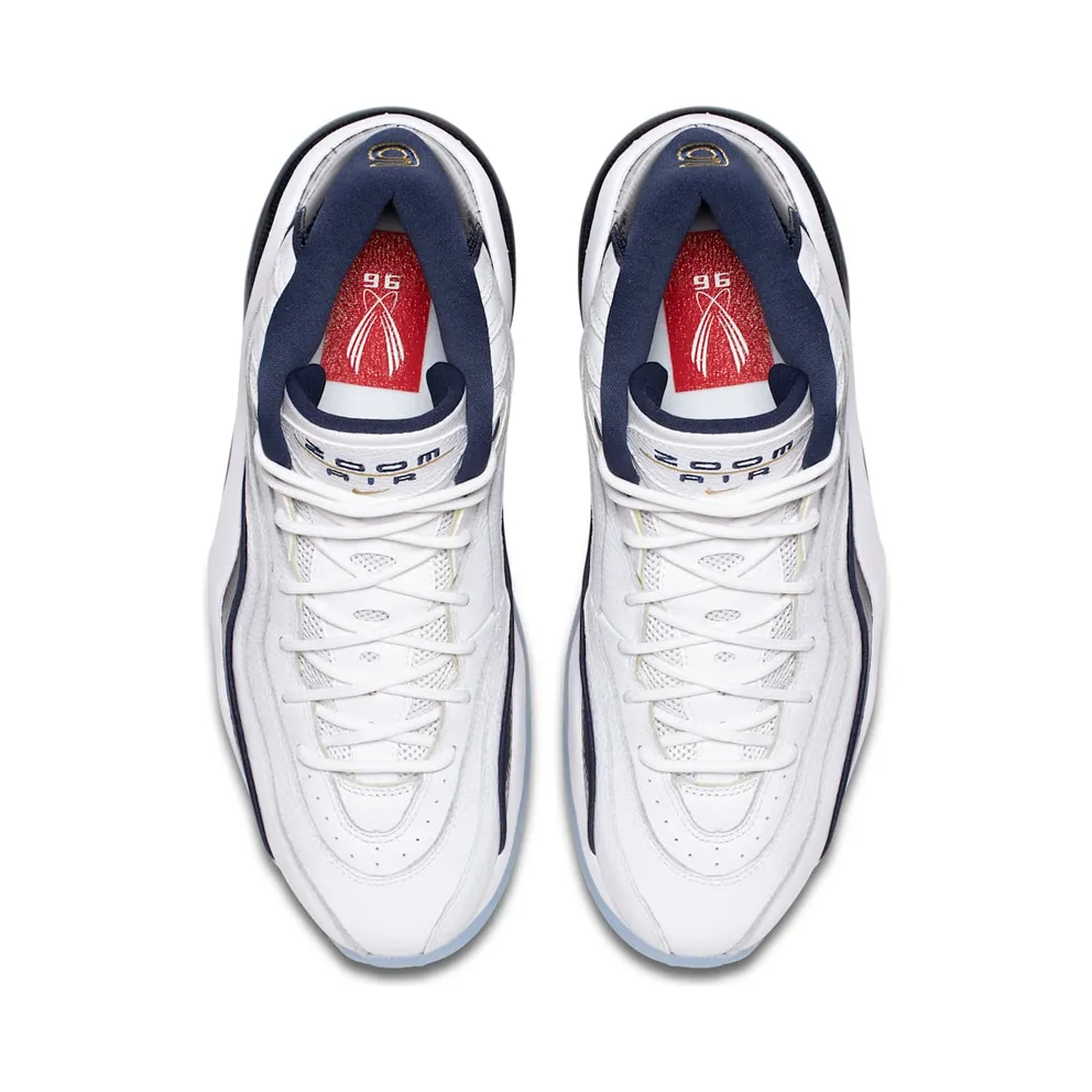 Nike Air Zoom Flight 96 Olympic (2016) White/Metallic Gold-White-Midnight Navy (884491-103)