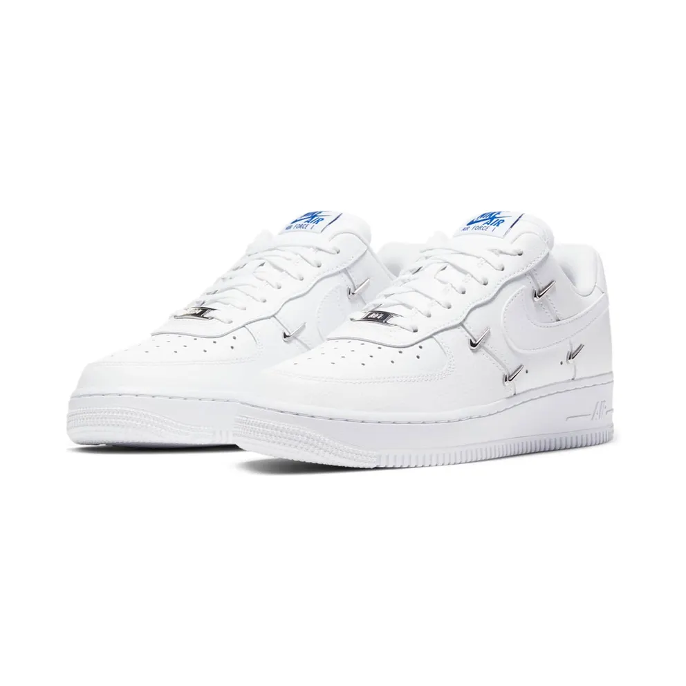 Nike Air Force 1 LX White (W) White/Hyper Royal-Black-White (CT1990-100)