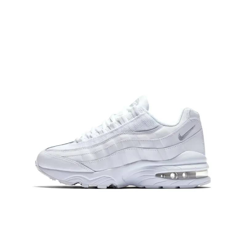 Nike Air Max 95 White (GS) White/White-Pure Platinum-White (307565-109)