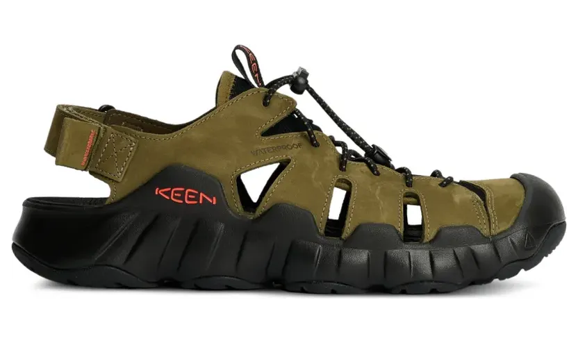 KEEN FOOTWEAR Hyperport Fisherman leren sandalen – Groen (7051030722)