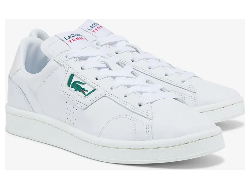 Lacoste Herren-Sneakers MASTERS CLASSIC Weiss (41SMA0014-65T)