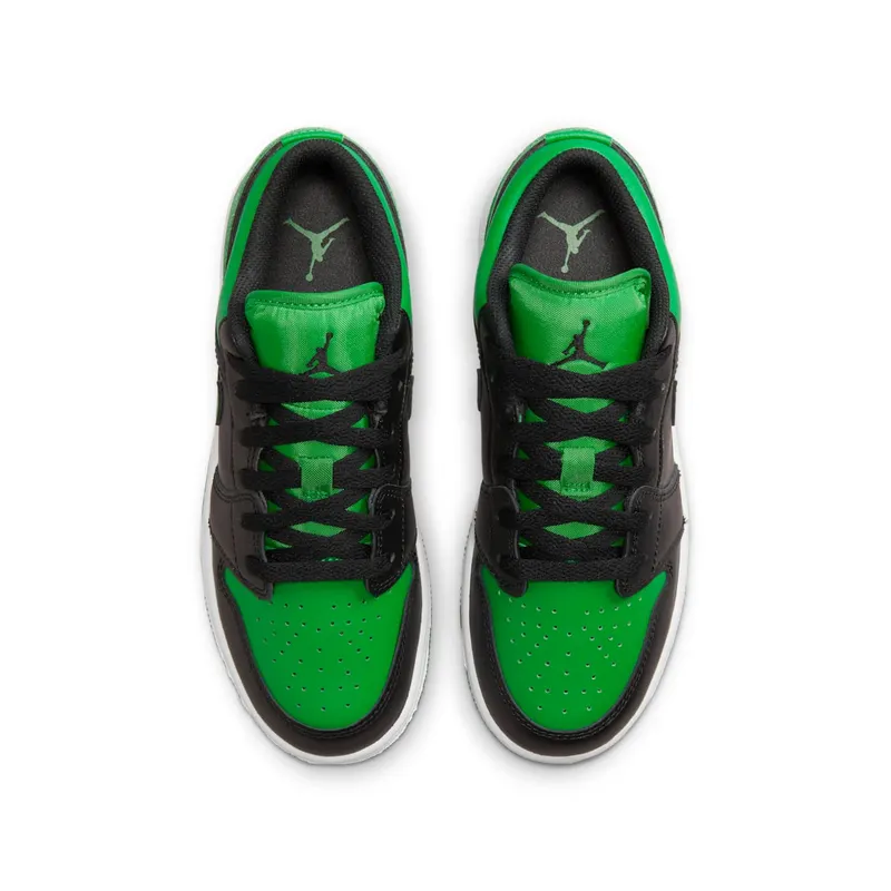 Air Jordan 1 Low GS “LUCKY GREEN” (553560-065)