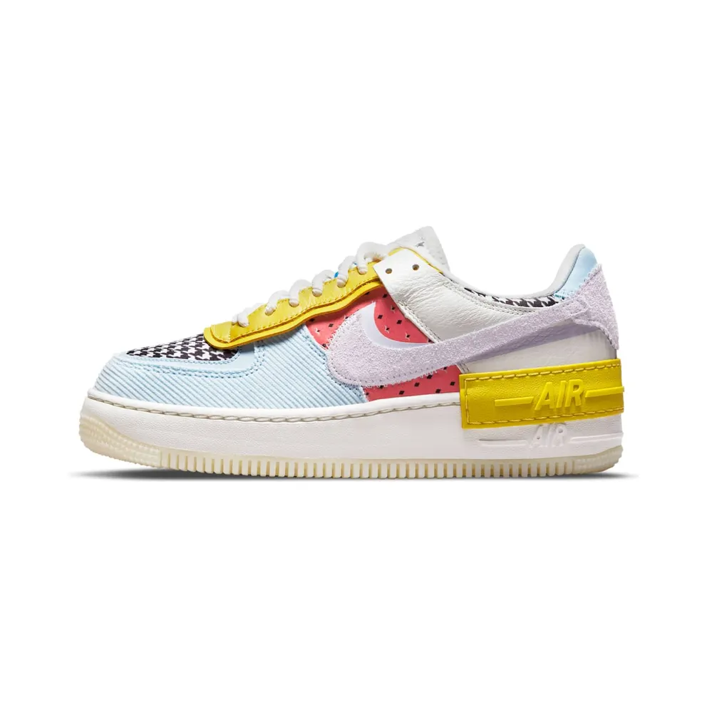 Nike Air Force 1 Low Shadow Multi Print Houndstooth (W) (DM8076-100)