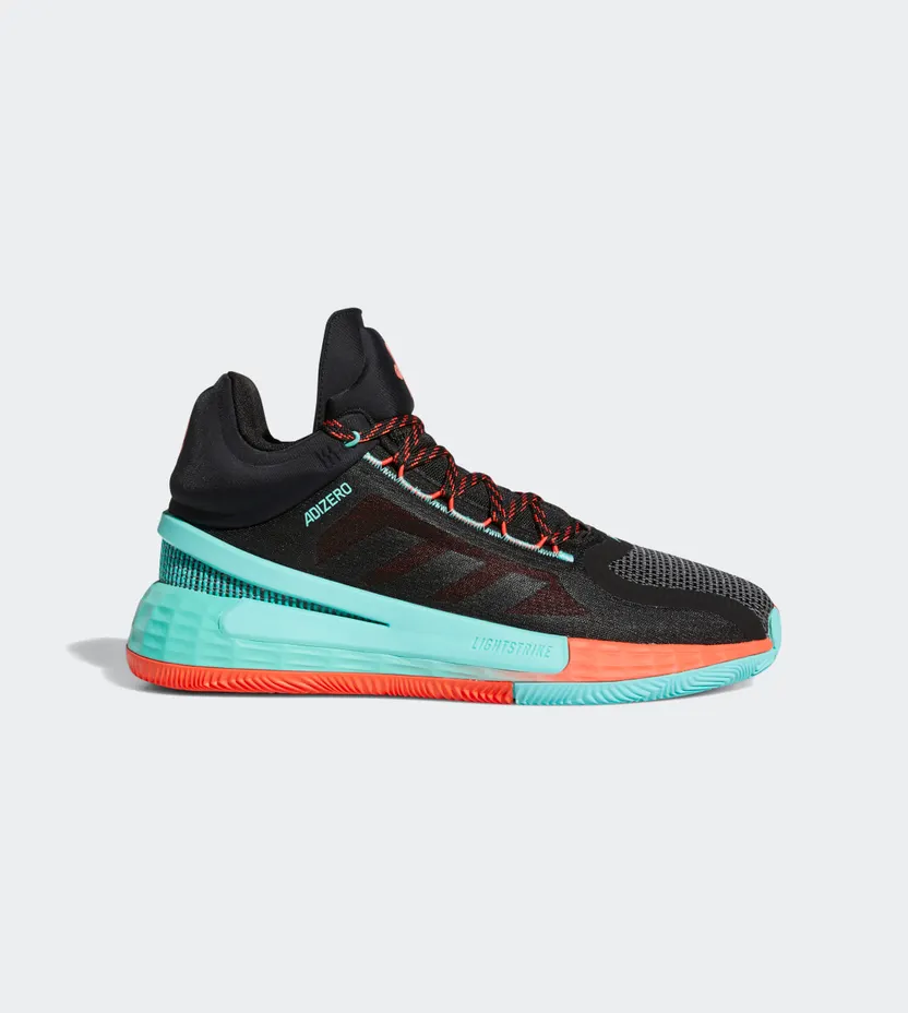 adidas D Rose 11 Core Black / Bright Red / Acid Mint (FZ4407)