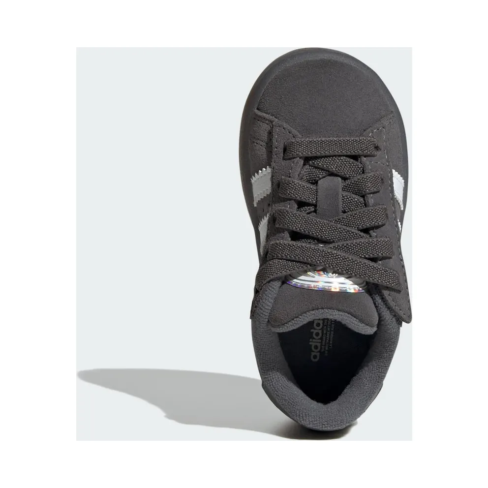 Adidas Campus 00s Led Lights Comfort Closure Elastic Lace Kids Grey Five / Cloud White / Grey Two (JS1284)