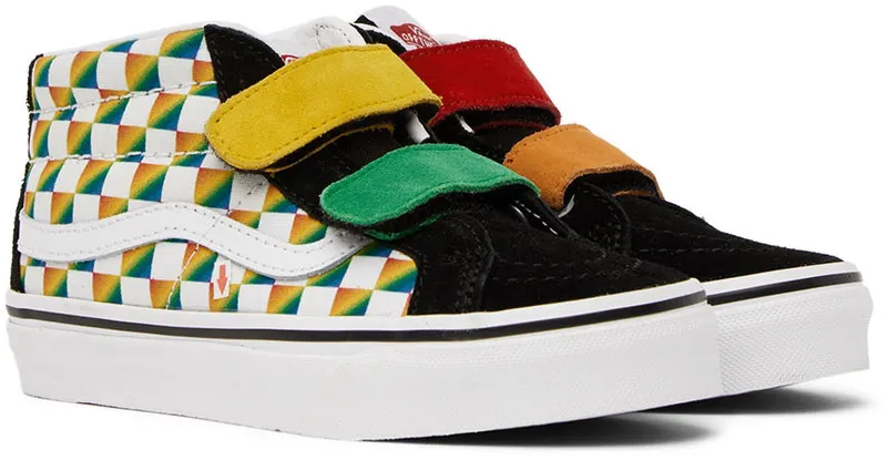 Vans Kids Multicolor Sk8-Mid Reissue V Little Kids (VN0A38HHBLK)