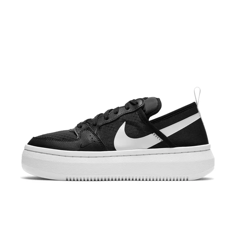 Nike Court Vision Alta Black White (W) (CW6536-001)