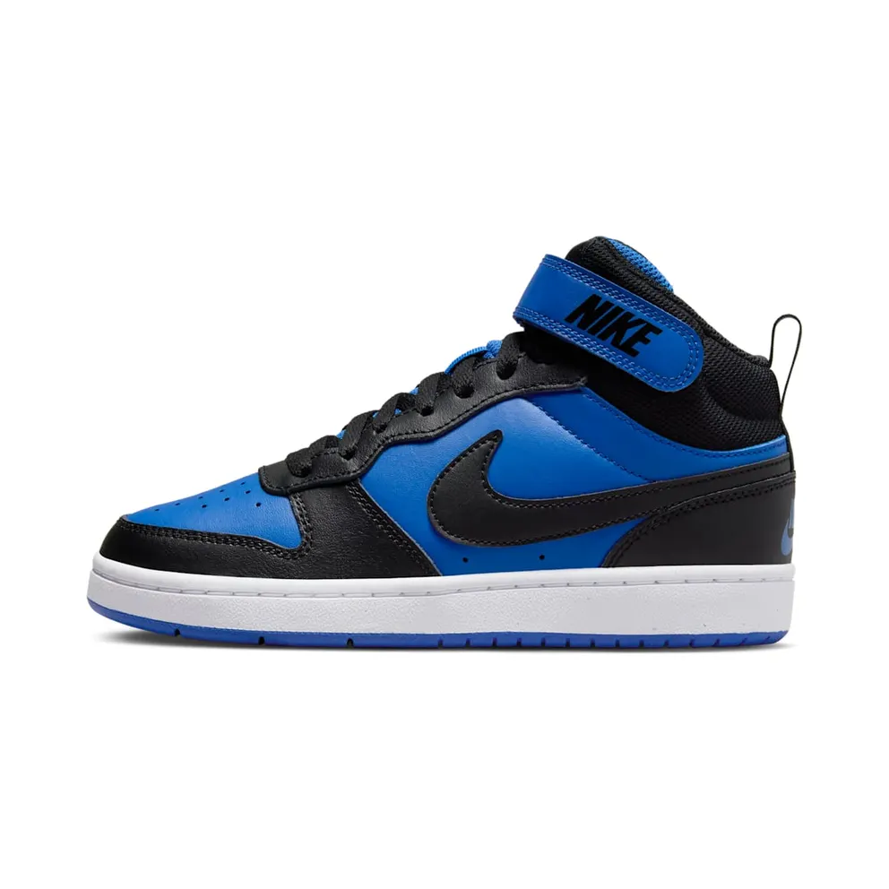 Nike Court Borough Mid 2 Game Royal White Black (CD7782-404)