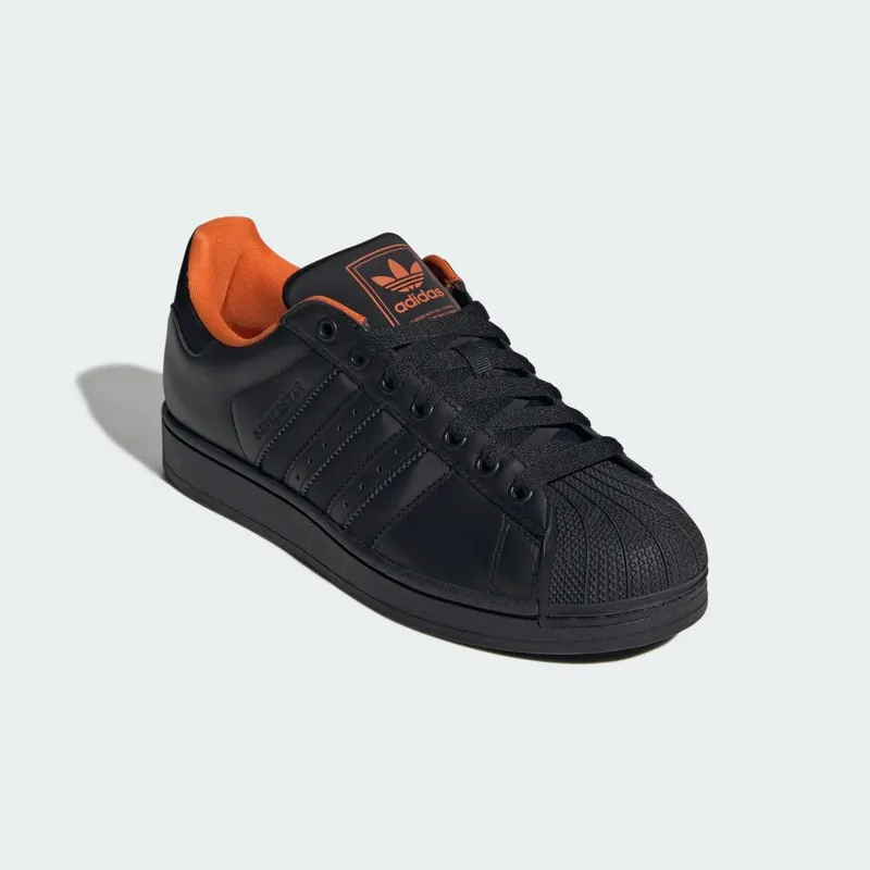 Adidas Superstar II Core Black / Core Black / Orange (JS2834)