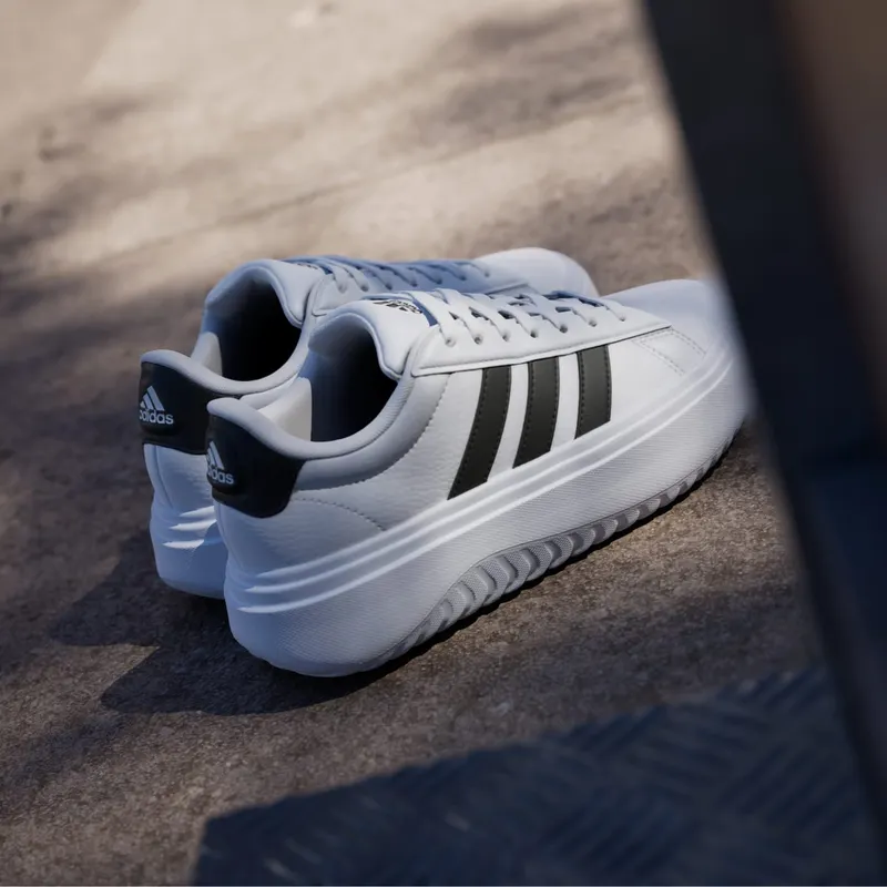 adidas Grand Court Platform Cloud White / Core Black / Core Black (IE1092)