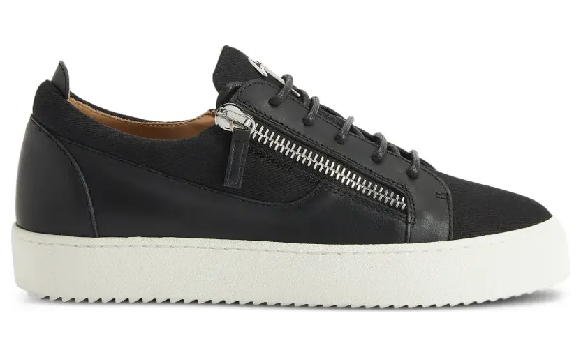 Giuseppe Zanotti Frankie sneakers met rits – Zwart (RM60004002)