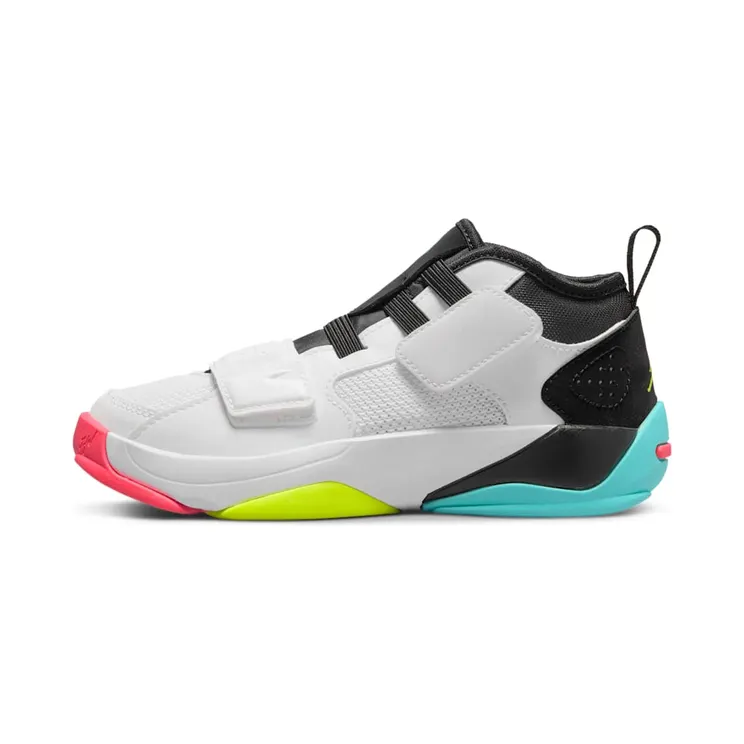 Nike Zion 2 “White / Black / Dynamic Turquoise / Volt” (DO9513-107)