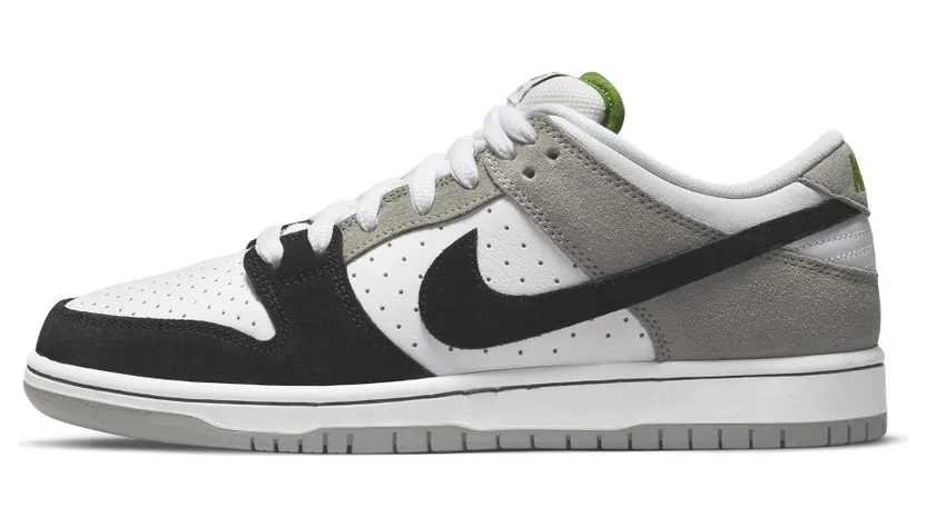 Nike SB Dunk Low Chlorophyll – “Medium Grey / White-chlorophyll-black” (BQ6817-011)