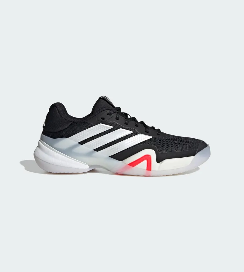 Adidas Barricade 14 Clay Tennisschoenen Core Black / Zero Metalic / Lucid Red (JR1739)