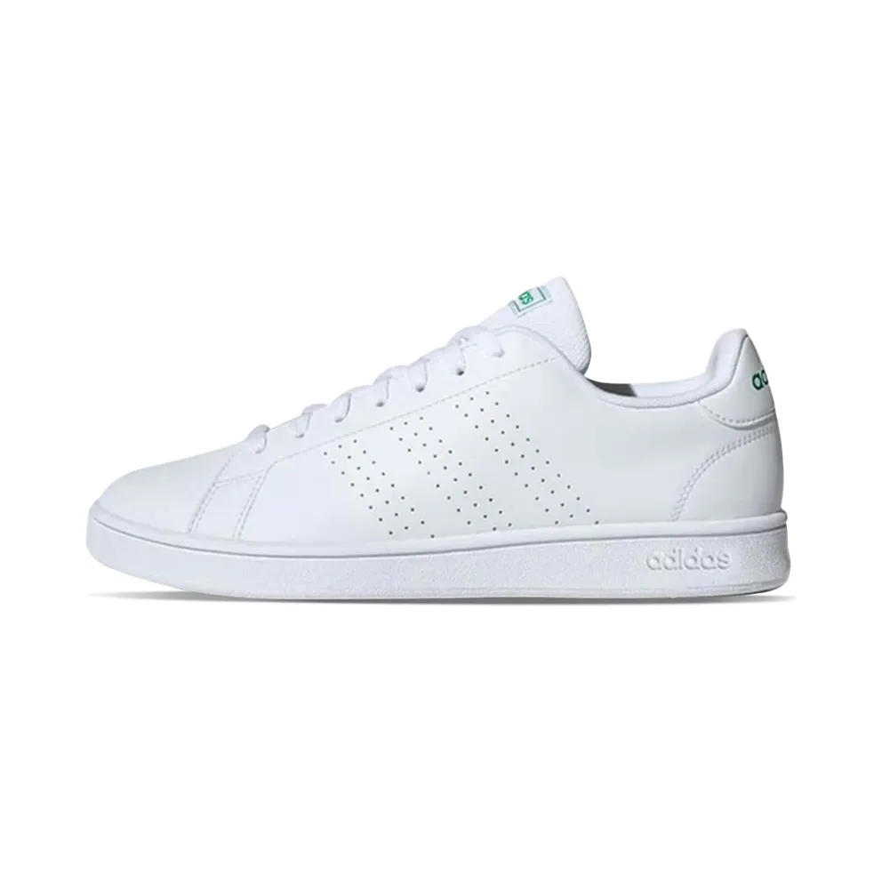 Adidas Advantage Base Cloud White / Cloud White / Green (EE7690)