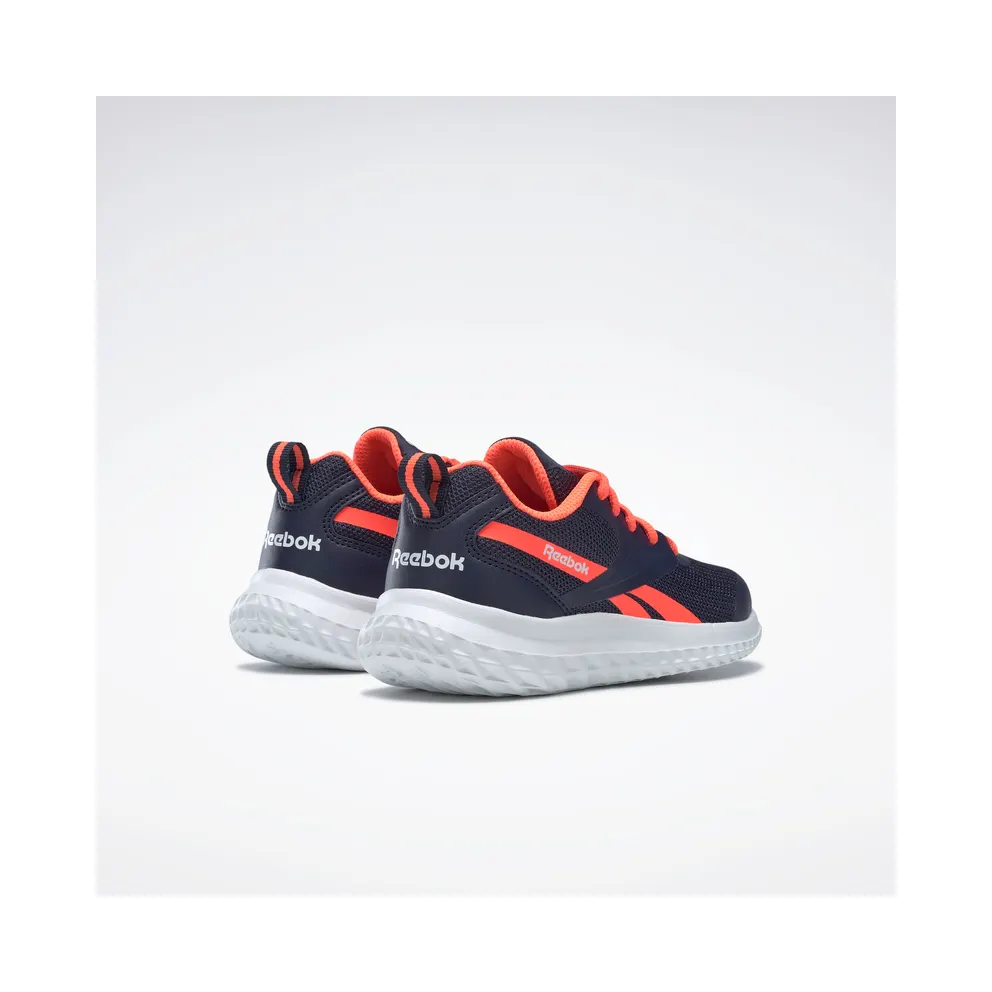 Reebok Rush Runner 3 Shoes Vector Navy / Orange Flare / White