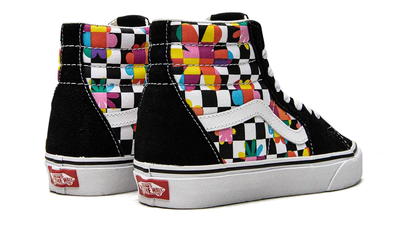 Vans SK8-Hi “Floral Checkerboard” (VN0A7Q5NB05)