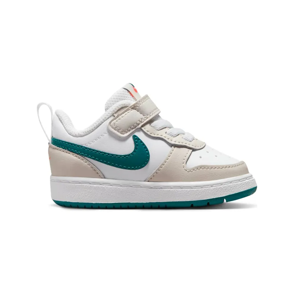 Nike Court Borough Low 2 TD ‘Phantom’ “Phantom / White / Total Orange / Bright Spruce” (BQ5453-017)