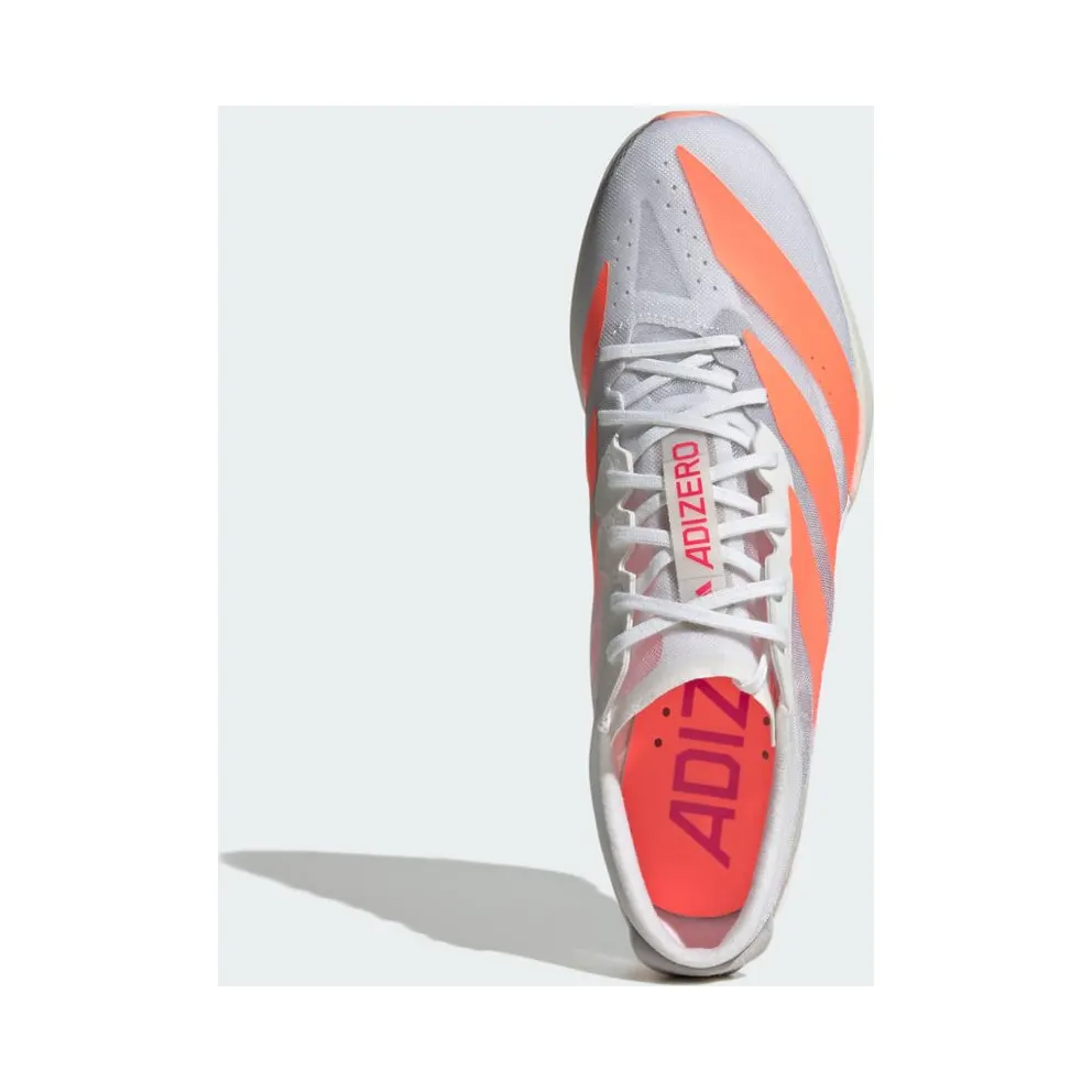 adidas Adizero Finesse “Cloud White / Lucid Orange / Lucid Red” (JQ5932)