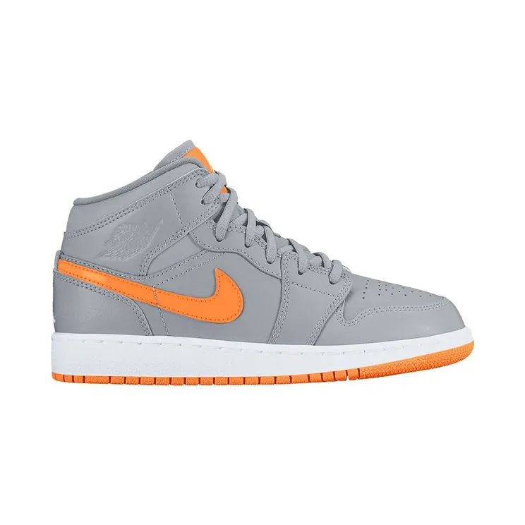 Jordan 1 Mid Wolf Grey Bright Citrus (554725-008)