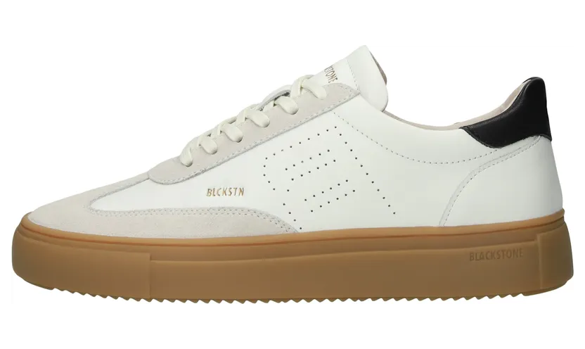Blackstone sneaker Beige / Zwart / Wit (DL272WHITEBLACK)