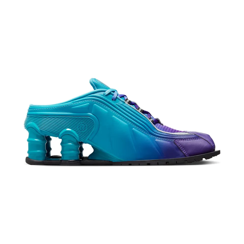 Nike x Martine Rose Shox MR4 Scuba Blue/Metallic Silver/Black (DQ2401-400)