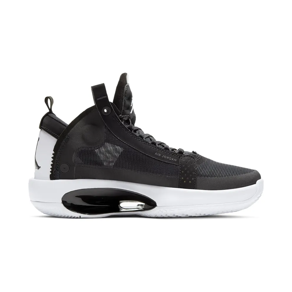 Jordan XXXIV Eclipse (GS) Black/Black-Metallic Silver (BQ3384-001)