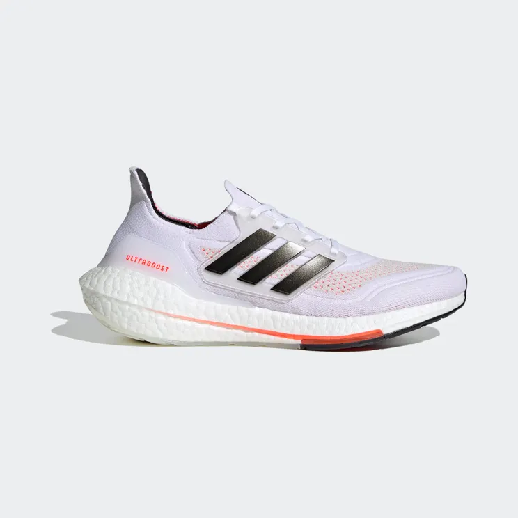adidas Ultraboost 21 Tokyo Running Cloud White / Core Black / Solar Red (S23863)