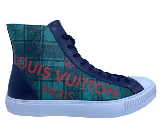 Louis Vuitton Tattoo High Top Damier Tartan (G001699)