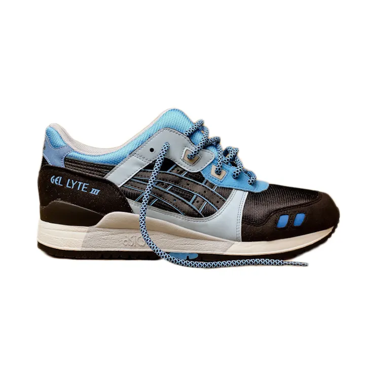 ASICS Gel-Lyte III Kithstrike Black Carolina Blue