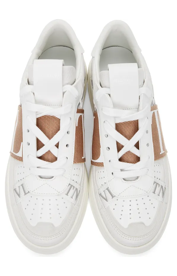 Valentino Garavani White & Pink Valentino Garavani ‘VL7N’ Sneakers (VW2S0V66WRQ) (5)