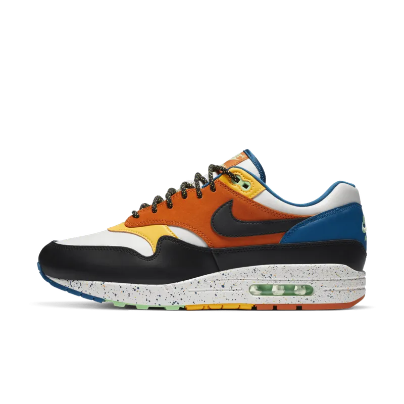 Nike Air Max 1 Multi Mix White/Black-Rust-Blue (CZ8140-001)