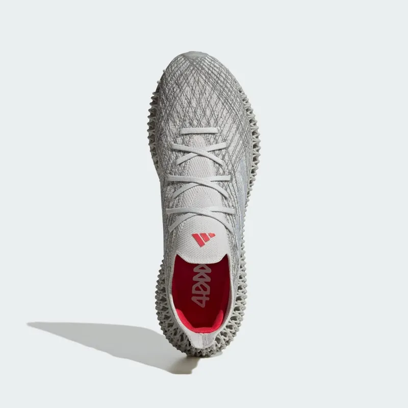 Adidas 4DFWD x STRUNG Running Shoes Grey One / Matte Silver / Pure Ruby (ID1419)