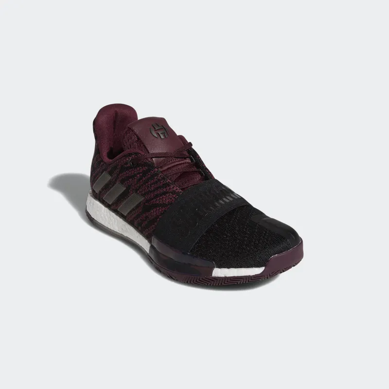 adidas Harden Vol. 3 Playoffs Trace Maroon/Core Black/Grey Six (G54774)