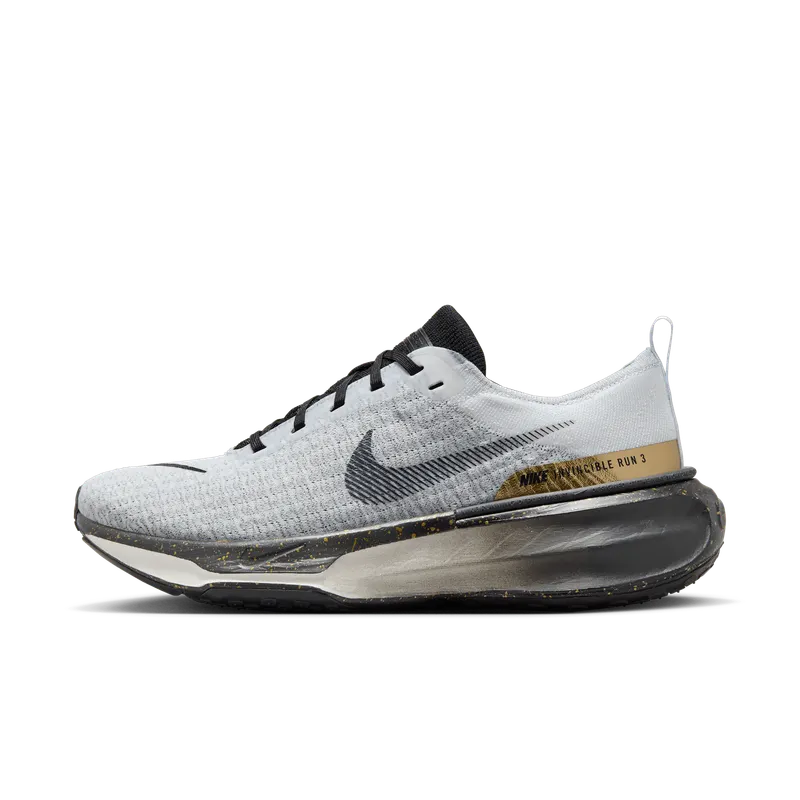 Nike ZoomX Invincible Run 3 White Dark Smoke Grey Light Smoke Grey Black (IB2756-100)
