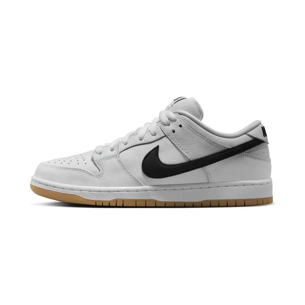 Nike SB Dunk Low Pro White/White/Gum Light Brown/Black (CD2563-101)