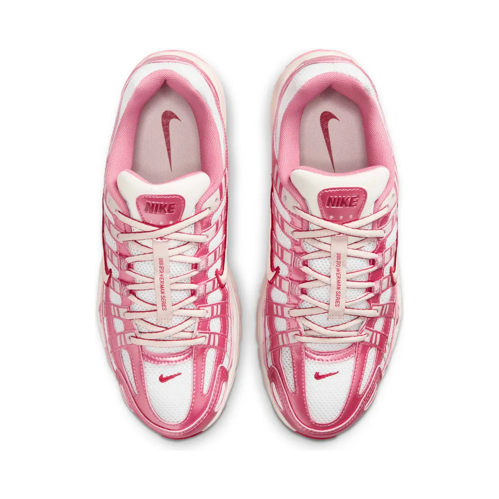 Nike P-6000 “White Silt Red Peony” (IO3496-100)