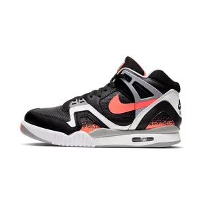 Nike Air Tech Challenge 2 QS “Black / Flat Silver / White / Hot Lava” (CQ0936-001)