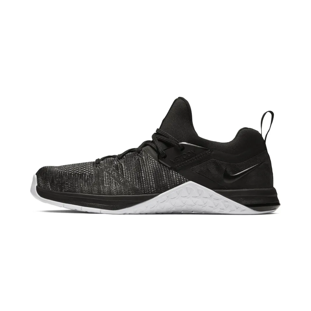 Nike Metcon Flyknit 3 Black Matte Silver Black/Black-White-Matte Silver (AQ8022-001)