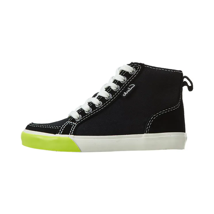 Clarks Club Pop High-Top Sneakers TD “Balck comb Combine Noir” (26106158)