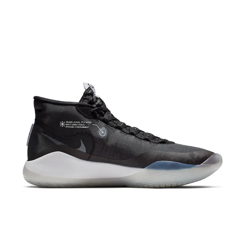 Nike KD 12 The Day One Black/Metallic Silver-White (AR4229-001)
