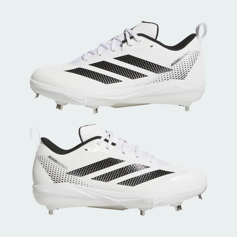 Adidas Adizero Instinct 2.0 Cleats Cloud White / Core Black / Core Black (JH6785)