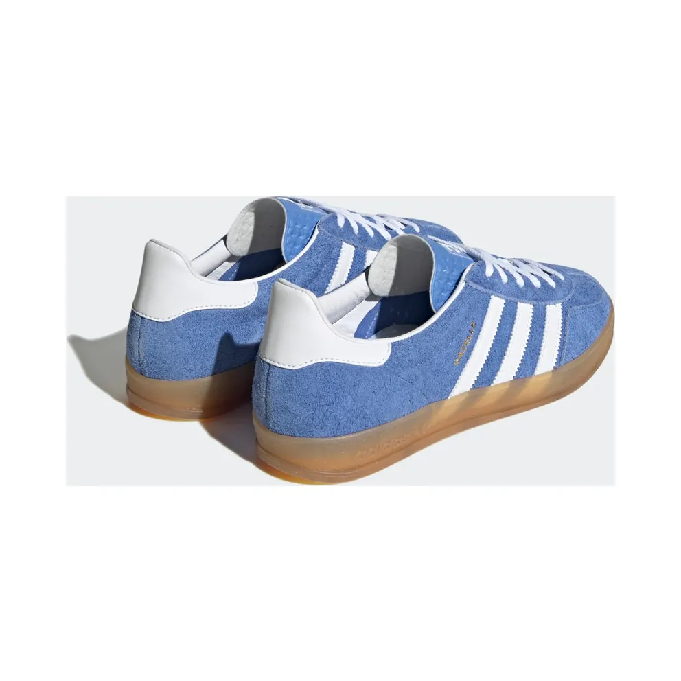 Adidas Gazelle Indoor Blue Fusion / Cloud White / Gold Metallic (HQ8717)