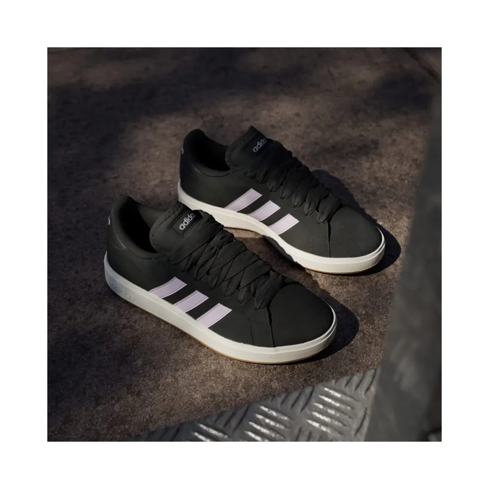 Adidas Grand Court Base 00s Core Black / Ice Lavender / Off White (JQ3596)